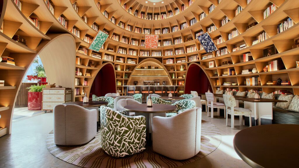 Café Louis Vuitton Library Seoul Korea