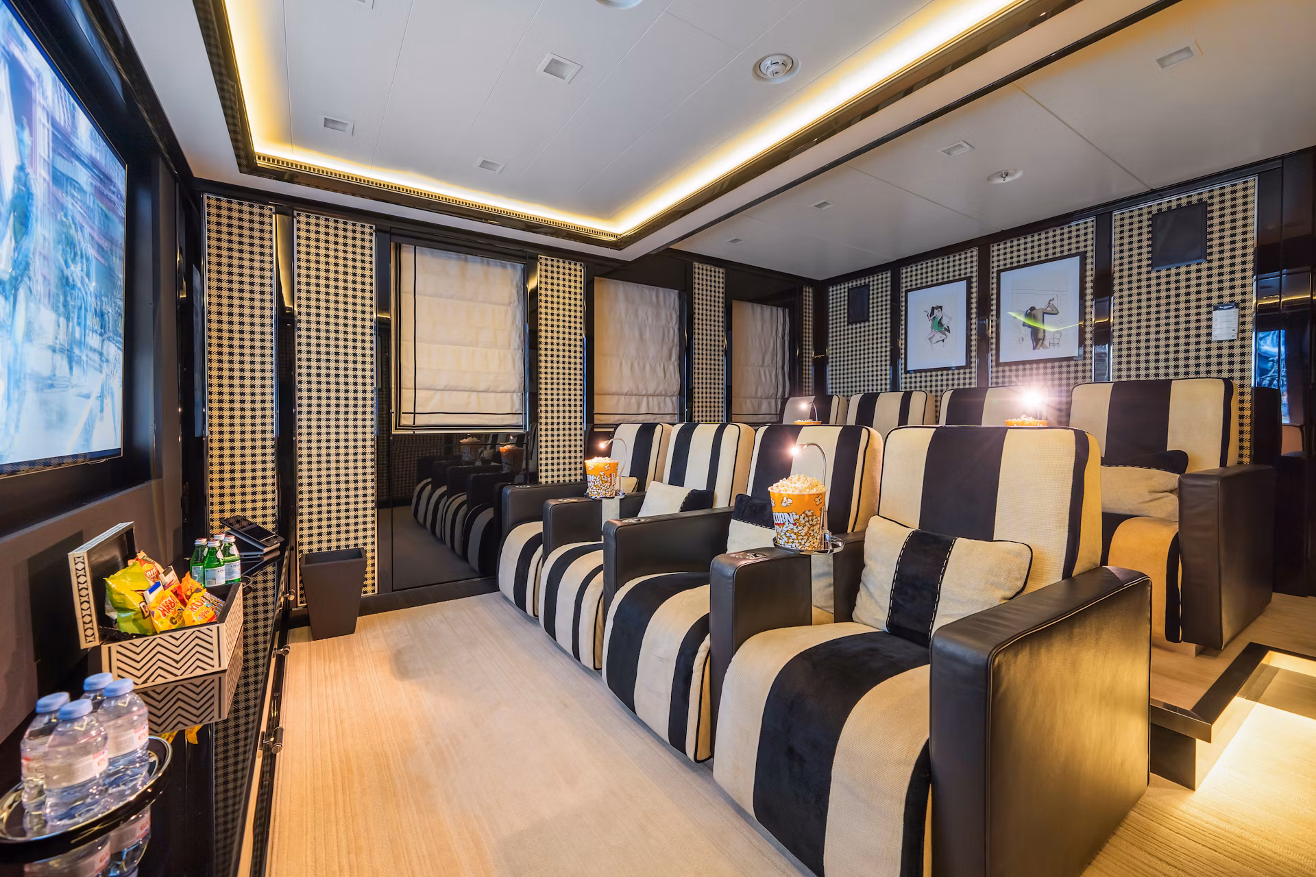 Axioma Yacht Cinema Room
