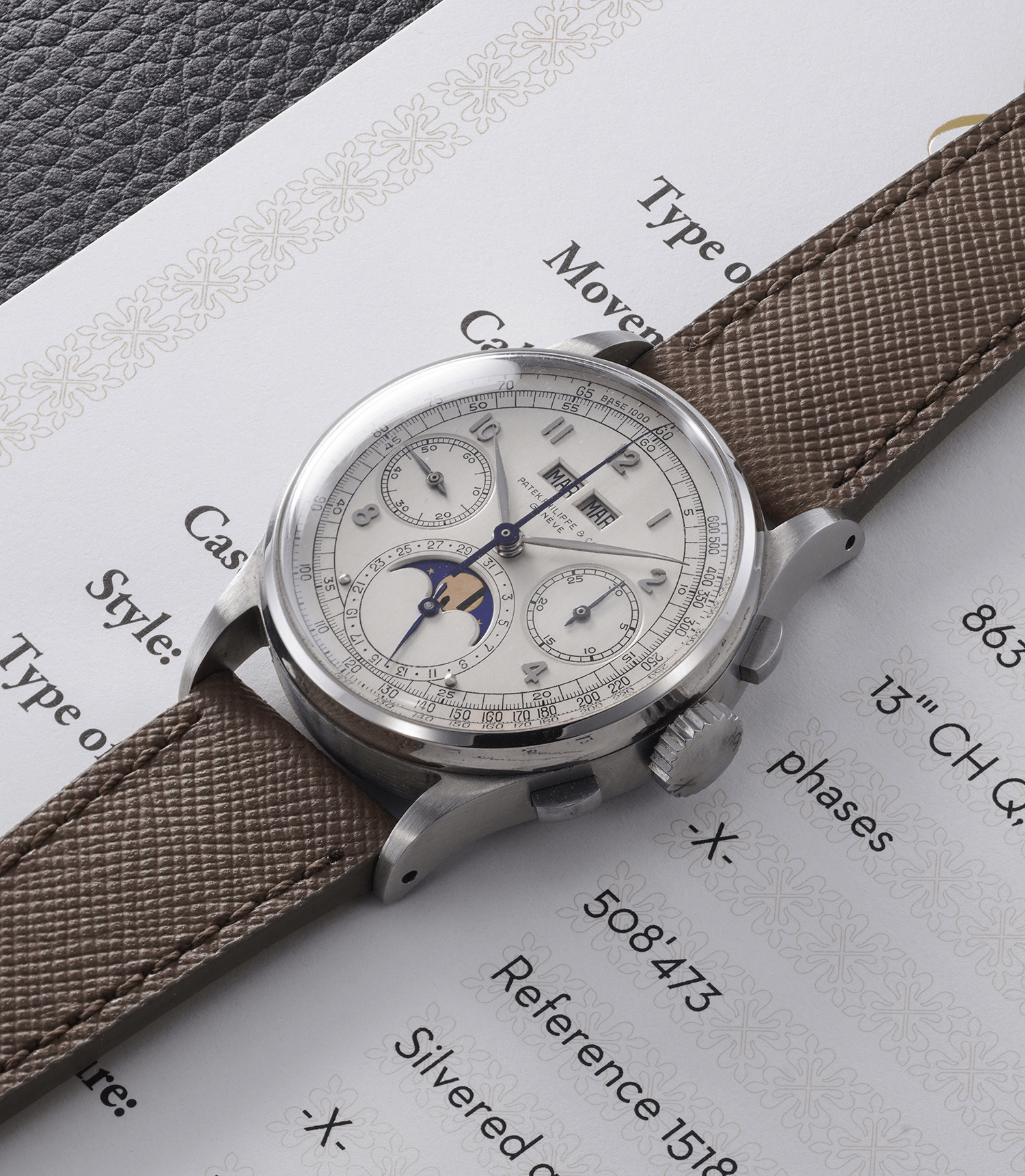 Patek Philippe 1518 Vintage Record Breaking Watch