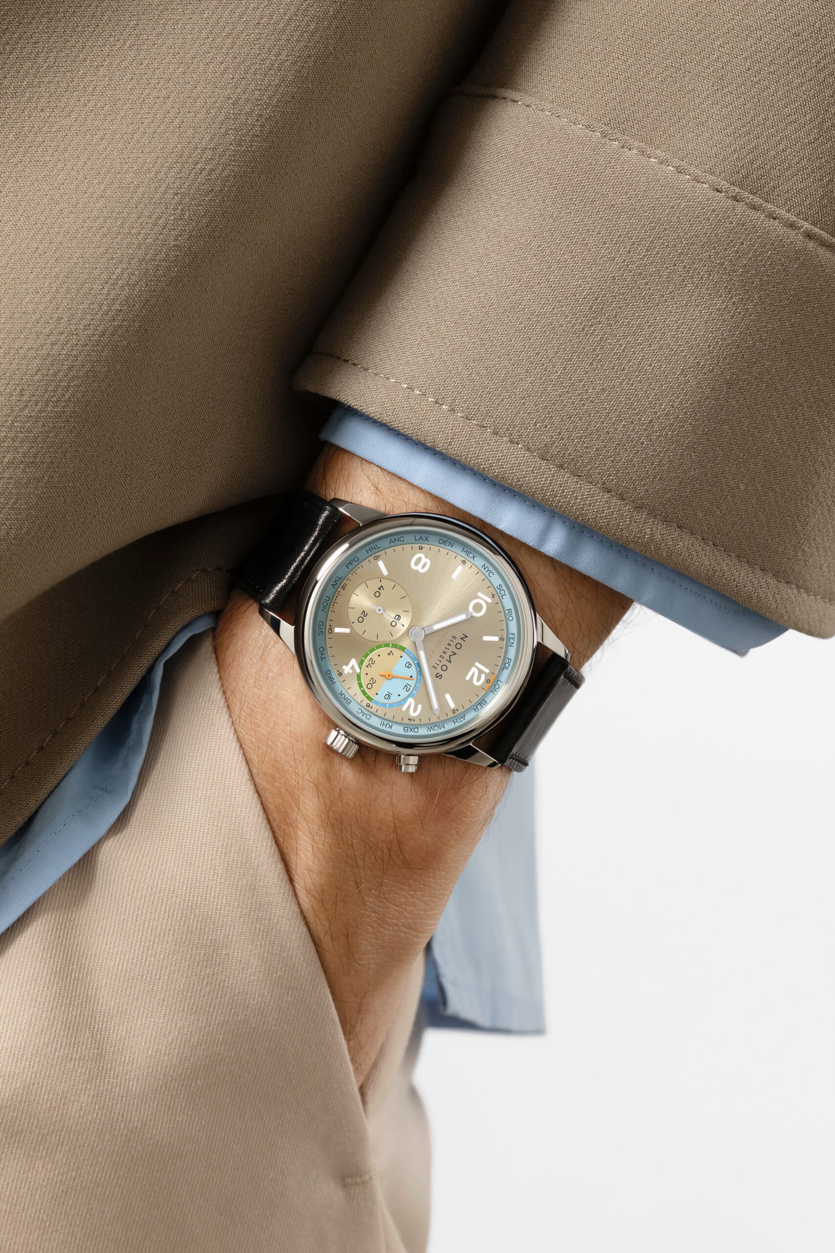 Nomos Roam Worldtimer